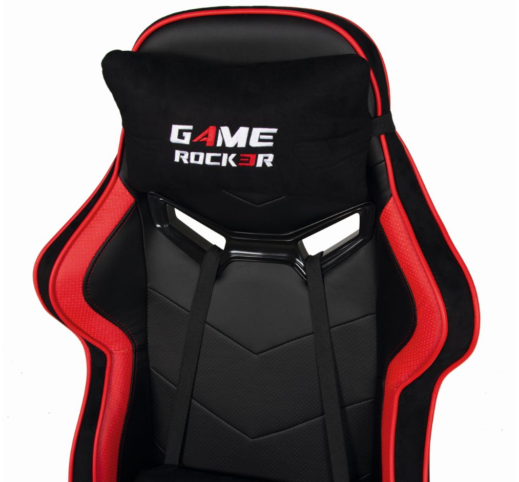 Gaming/Schreibtischstuhl GAME-ROCKER 499149-2 G-30 | schwarz-rot 