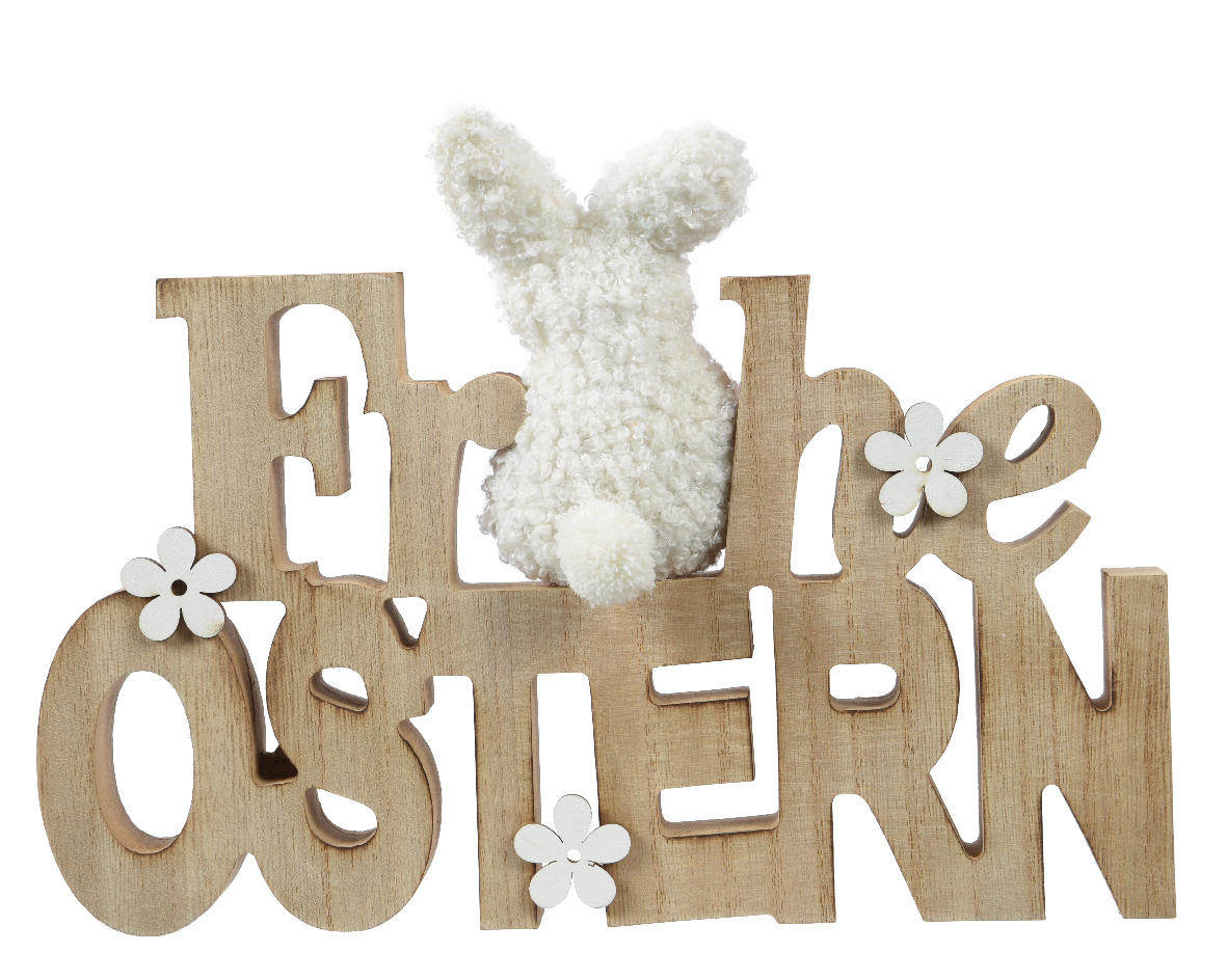 Aufsteller Frohe Ostern Hase EASTER