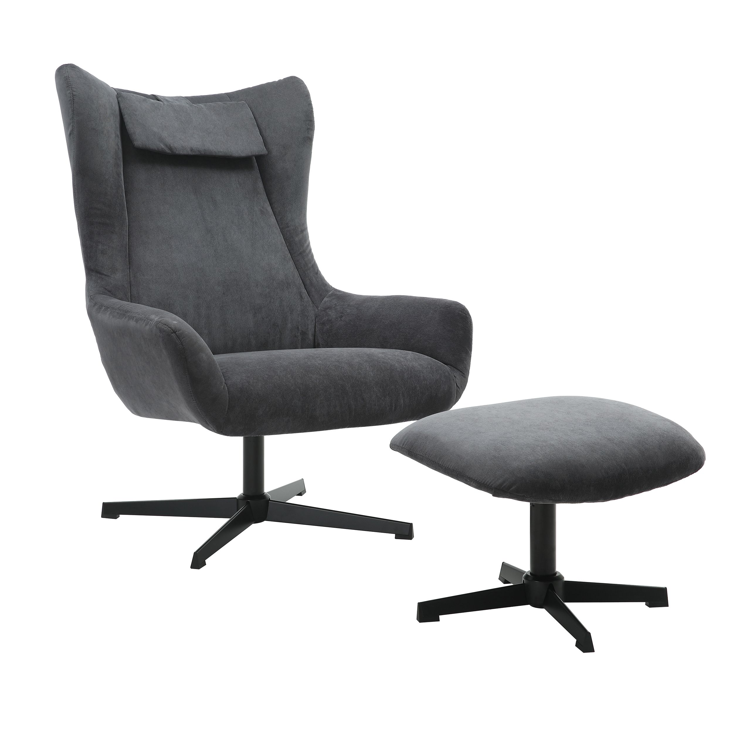 Sessel mit Hocker 367841