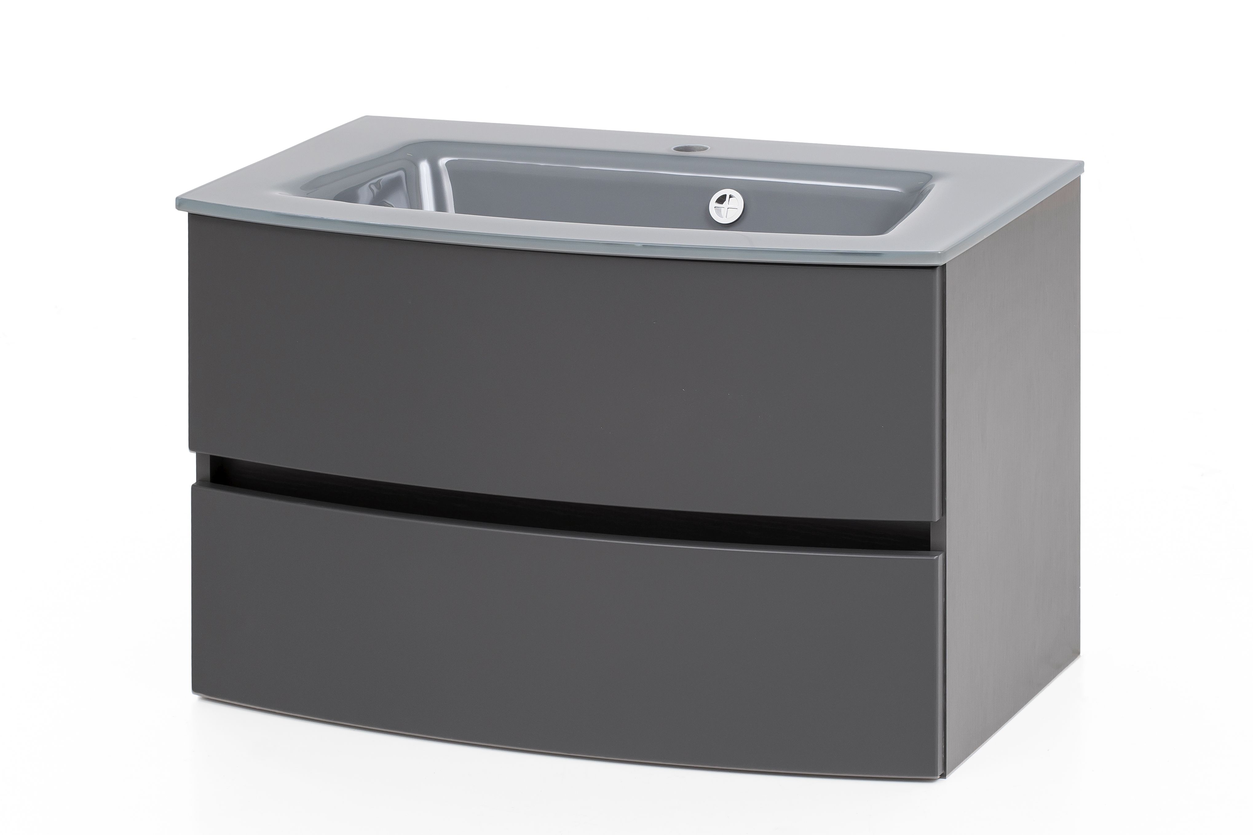 | Grau-Graphit-Grau 516150-1 mit KOPENHAGEN Waschbecken Waschbeckenunterschrank |
