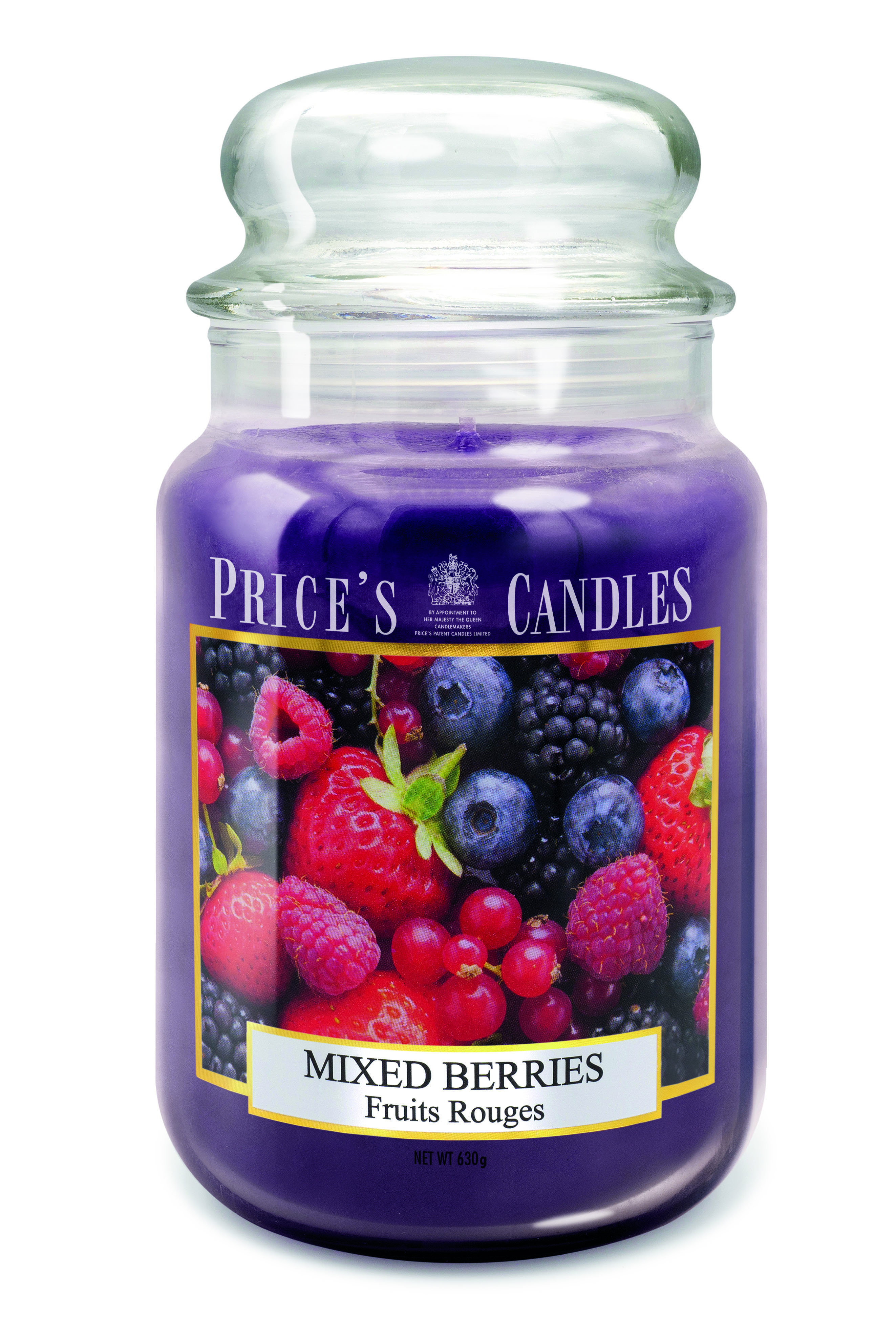 Duftkerze im Bonbonglas Mixed Berries PRICES