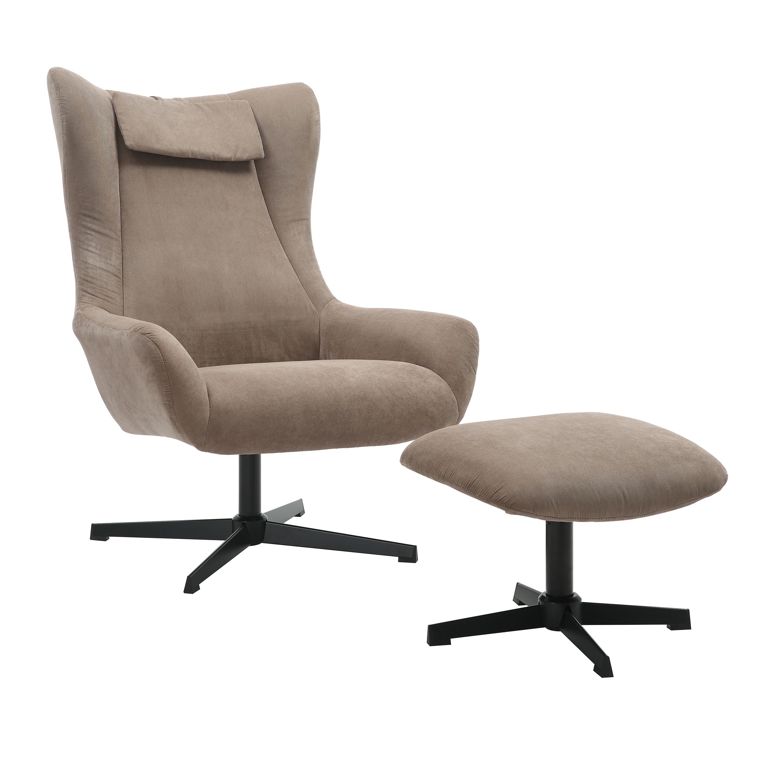 Sessel mit Hocker 367841