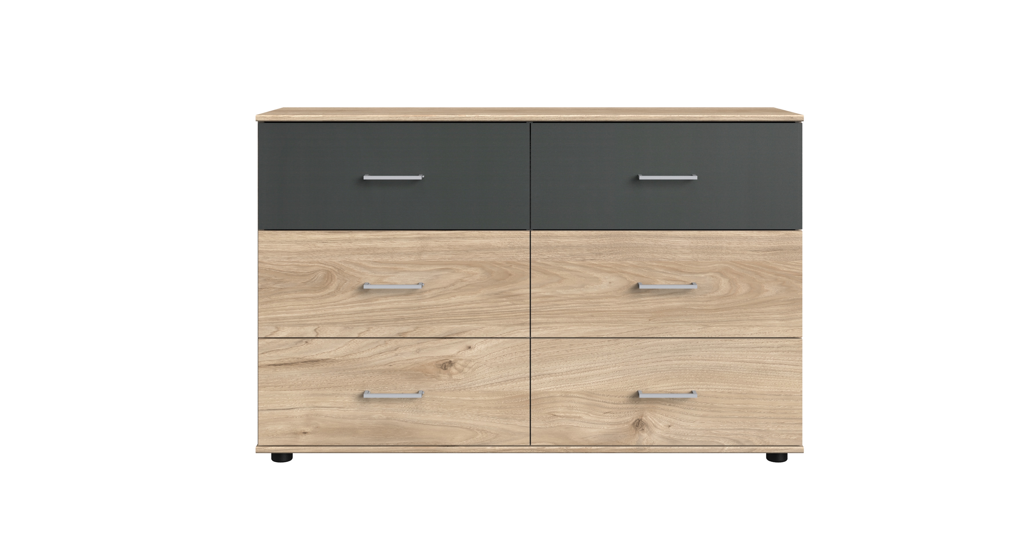 Sideboard ANGIE | | Hickory Eiche-Graphit 518843-2