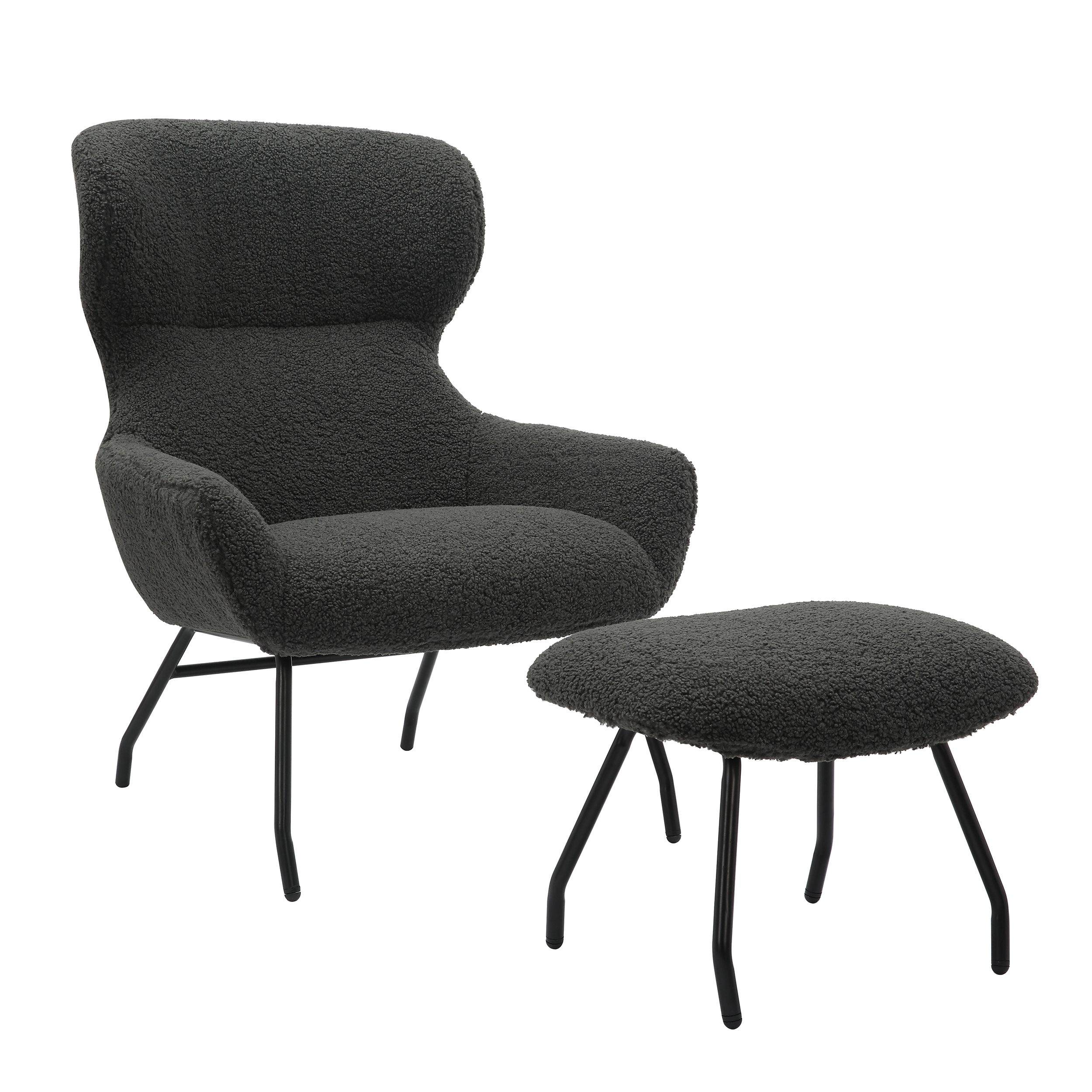 Sessel mit Hocker 367797