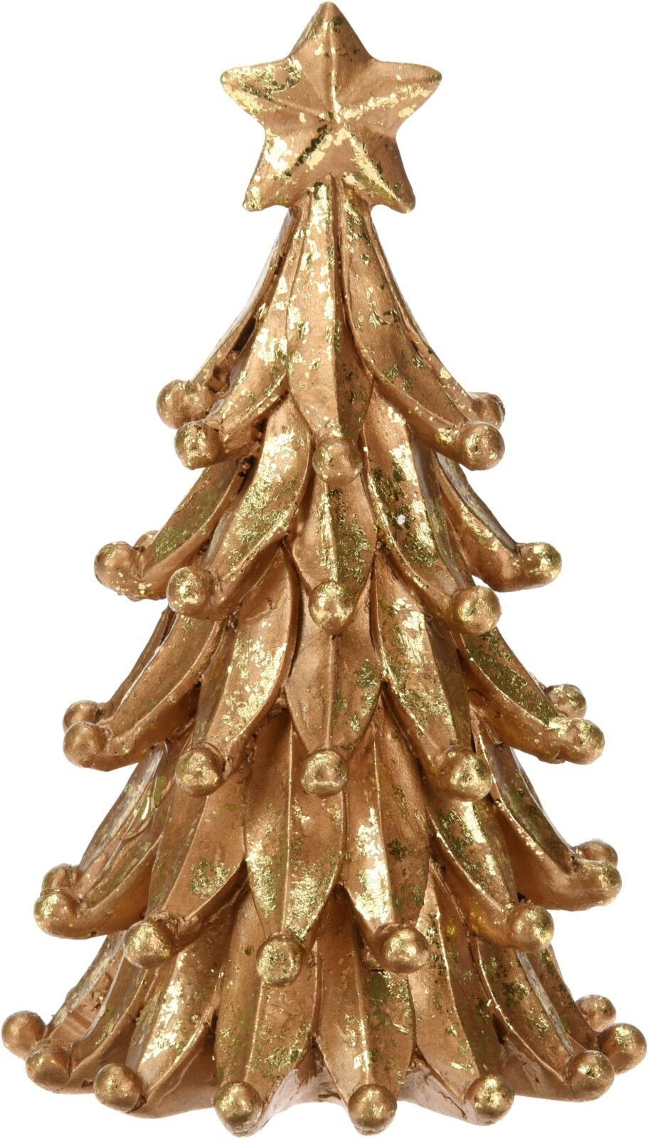 Weihnachtsbaum 7x13cm GOLD