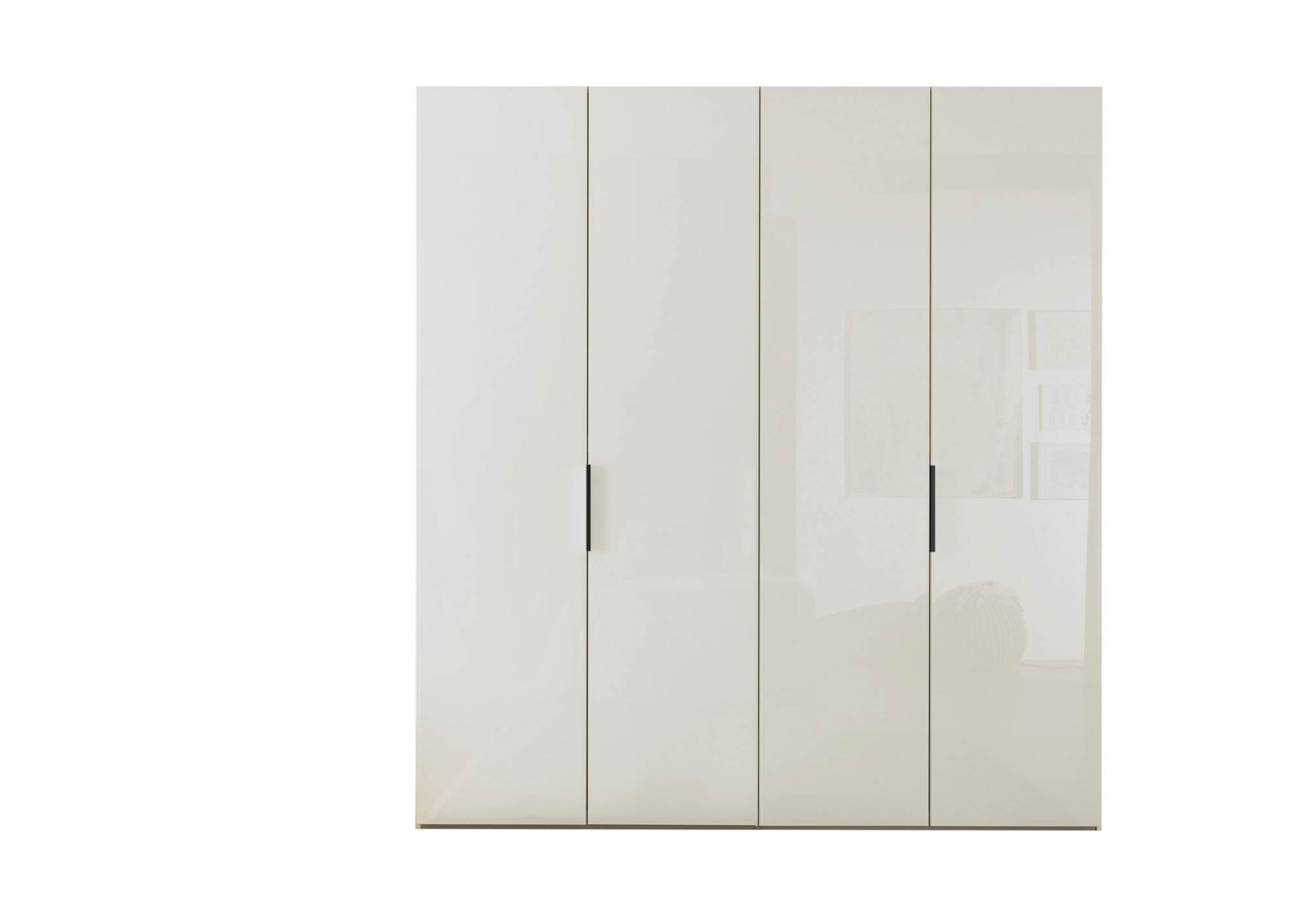 Kleiderschrank | LAAR 518255-0 | Weiß-Weißglas